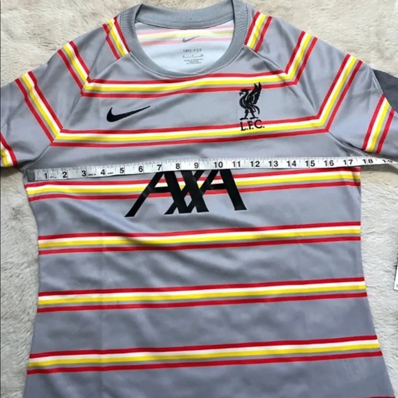 Women's Small Gray Liverpool FC Pre-Match Soccer - Picture 3 of 7